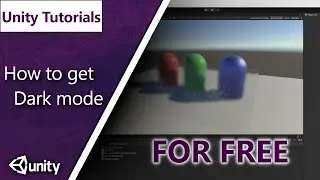 How to get Dark Mode in UNITY | Unity 2019.3 Legal Feature |