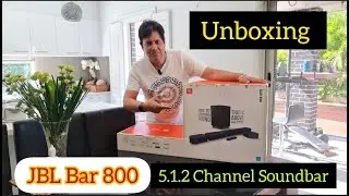 JBL Bar800 5.1.2 Channel Soundbar with detachable speakers Unboxing and Performance