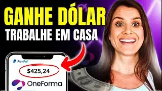 ONEFORMA: Ganhe em Dólar SEM Experiência na ONEFORMA Trabalhando de Casa | ONEFORMA Como Funciona?