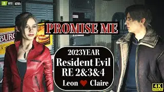 Resident Evil RE 2&3&4_Leon & Claire Romance_Promise me.