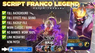 Script Skin Franco Legend - King Of Hell No Password | Full Effect Voice