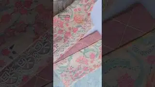 Easy Kurti Front Neck Design Cutting and Stitching / 