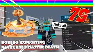 Roblox Exploiting Trolling Players | Natural Disaster Survival Death #79