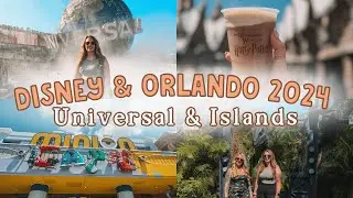 DISNEY WORLD & FLORIDA VLOGS 2024 ✨ - Day 13 | Universal  & Islands of Adventure | Minion Cafe