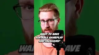 Recording Editable Face Cam And Gameplay At Once In OBS - Pt1 - 