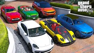 УГНАЛ КРУТЫЕ МАШИНЫ ДЛЯ МАЙКЛА в ГТА 5 МОДЫ❗️АВТОУГОНЫ в GTA 5