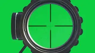 Rifle Scope | GREEN SCREEN [FREE USE]