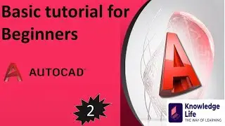 Auto cad basic tutorial for Beginners part -1