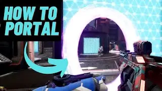 How To PORTAL In Splitgate TUTORIAL OPEN & CLOSE PORTALS