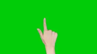 clap hand green screen