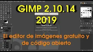 Descargar e instalar GIMP 2.10.14 (2019) en Linux (Debian 10)