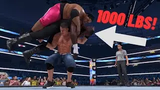 John Cena Did WHAT in WWE 2K23?? Double AA OMG Moment!!