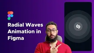 Emitting Radial Waves in Figma Animation