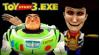BUZZ FINALLY BEATS WOODY.EXE IN THE FINAL ULTIMATE BATTLE!! Toy Story 3.EXE [GOOD ENDING]