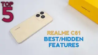 Realme C61 Top 5 Best/Hidden Features | Realme C61 Tips & Tricks