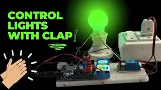 I Built Clap Activated Light Switches || how to make clap switch 👏 #arduino #diyprojects #diy