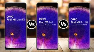 Oppo Find X5 Lite Vs Oppo Find X5 Vs Oppo Find X5 Pro