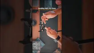 UNBOXING SmallRig Magic Arm Super Clamp Articulating Arm Monitor Arm Crab Scissors Clamp 