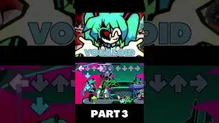 M1KU`S MADNESS The Dark Side of Vocaloid (PART 3) (DEMO) (FNF MOD) #shorts