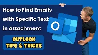 How to Find Emails with Specific Text in Attachment Content in Outlook