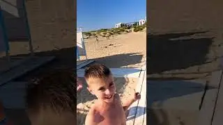 Пляж отеля ПОНТОС Витязево Анапа #михаилволин #запискиславян