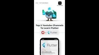 5 Best YouTube Channels to learn Flutter | 