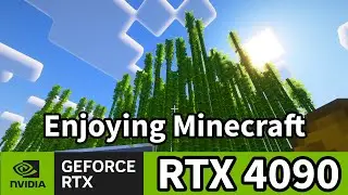 ENJOYING MINECRAFT 1.21-RAY TRACING WITH MUSIC - RTX 4090 #games #minecraft #rtx4090