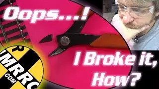 Oops!  I Broke My Xuron flush cutters
