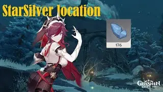 ALL LOCATION To Farm STARSILVERS Ore | Genshin Impact