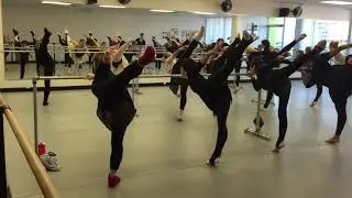 Morning class having fun | Christina's Adult Ballet