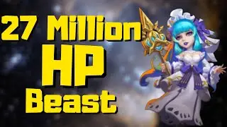 27 Million HP Beast | Cold Conjuress | Castle Clash 