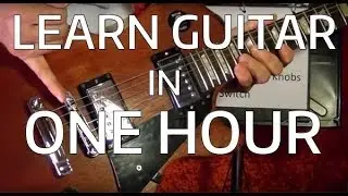 Your Very First Guitar Lesson - ( Notes, Chords, Scales, Tabs Etc... FOR BEGINNERS )