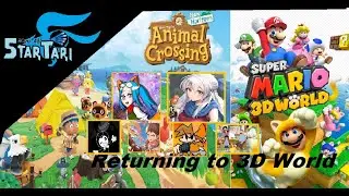 JOSHxTARI's Stream - Returning to 3D World - ACNH and Super Mario 3D World