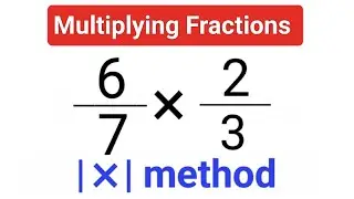 How to multiply fractions | Multiplying fractions 