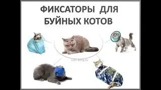 Фиксаторы для агрессивных кошек.