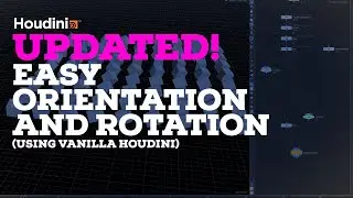 Houdini: Easily Orient Points with the Transform SOP