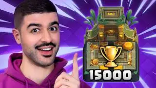 🏆 КОНЕЦ ИГРЫ! ПЕРВЫЙ в МИРЕ ПОДНЯЛ 15.000 КУБКОВ в Clash Royale \ Narek vs Pedro - ДУЭЛЬх