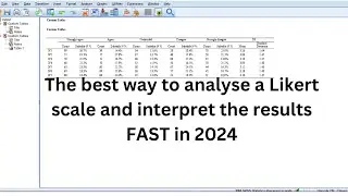 Likert scale analysis