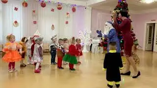 Весела пісенка про Морозець, новорічне свято, група раннього віку