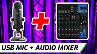 Connect USB Mic To Audio Mixer | 3 Ways!