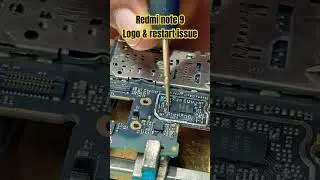 Redmi note 9 logo & restart issue 😱😱😱