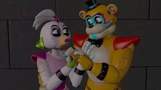 Glamrock Chica x Glamrock Freddy (FNaF Security Breach | SFM Animation)