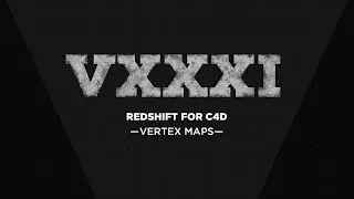Redshift for Cinema4D: Vertex Maps with Materials