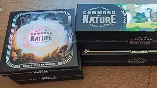 Command of Nature: Sand & Wind Expansion Kickstarter Unboxing