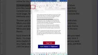 👌 How to use Multiple Copy Paste Clipboard feature in MS Word | 
