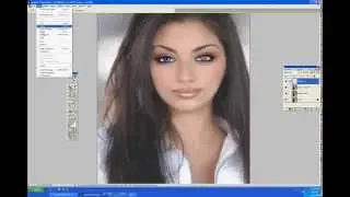 Beautiful Model Photoshop Makeover