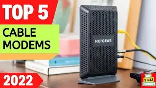 ✅ Top 5 BEST Cable Modems 2022 [ Buyer's Guide ]