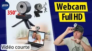 Webcam USB Full HD avec suivi automatique Somikon [PEARLTV.FR]