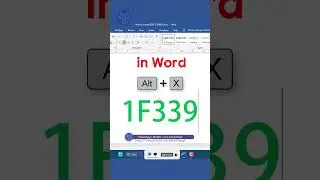 How to Create Rose Flower in Word 