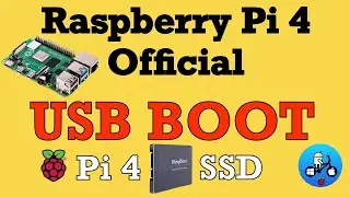 Raspberry Pi 4. USB SSD Boot Official Beta. See tutorial in next video